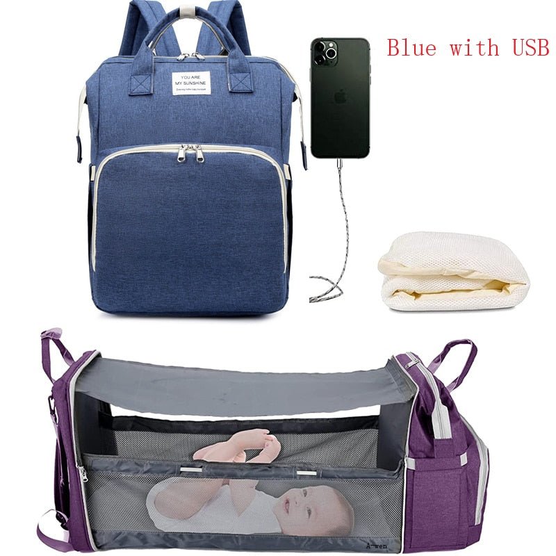 Sac à langer portatif | Berceau de voyage BabyNappy™ - Bébé Needs