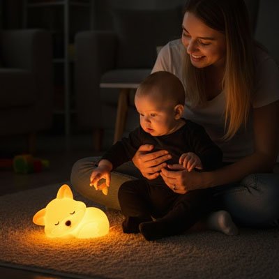 Veilleuse renard | Lumière Apaisante - Bébé Needs