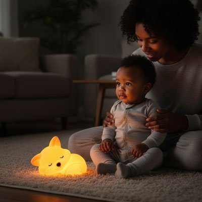Veilleuse renard | Lumière Apaisante - Bébé Needs